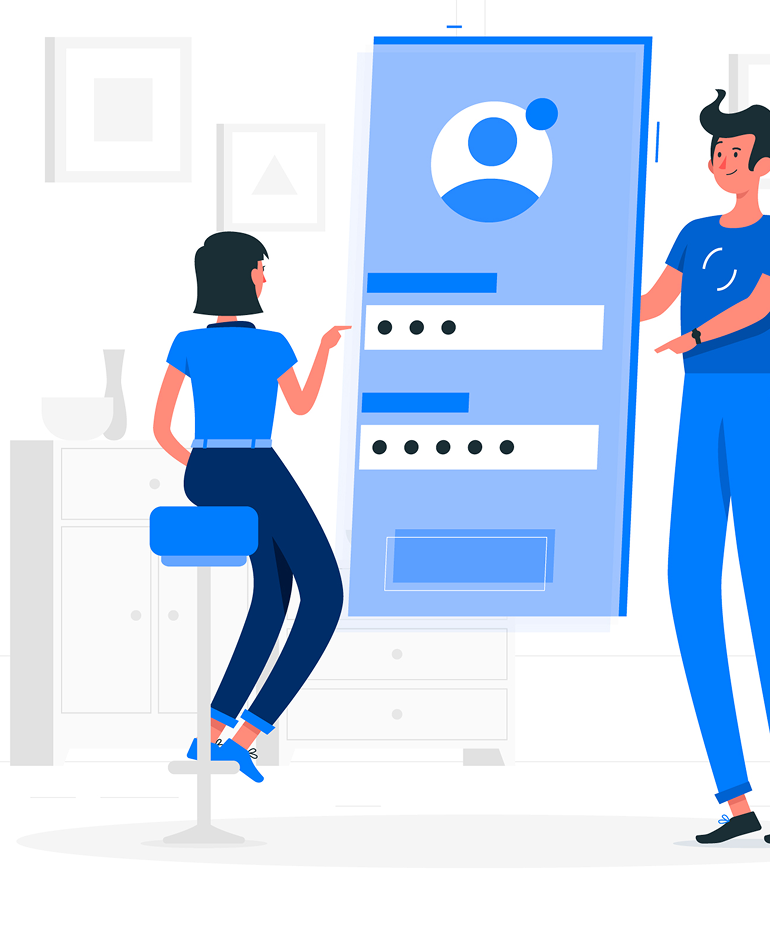 Login illustration